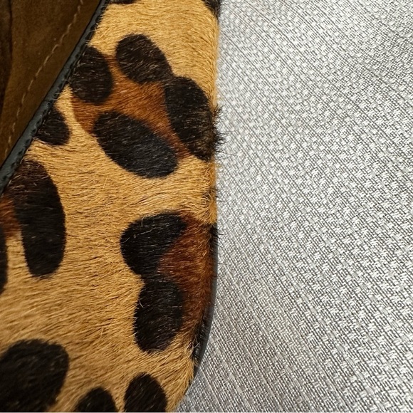 Aerosoles Betunia 6M Leopard Print Calf Hair Loafers Flats Leather Upper Comfort - Picture 6 of 8